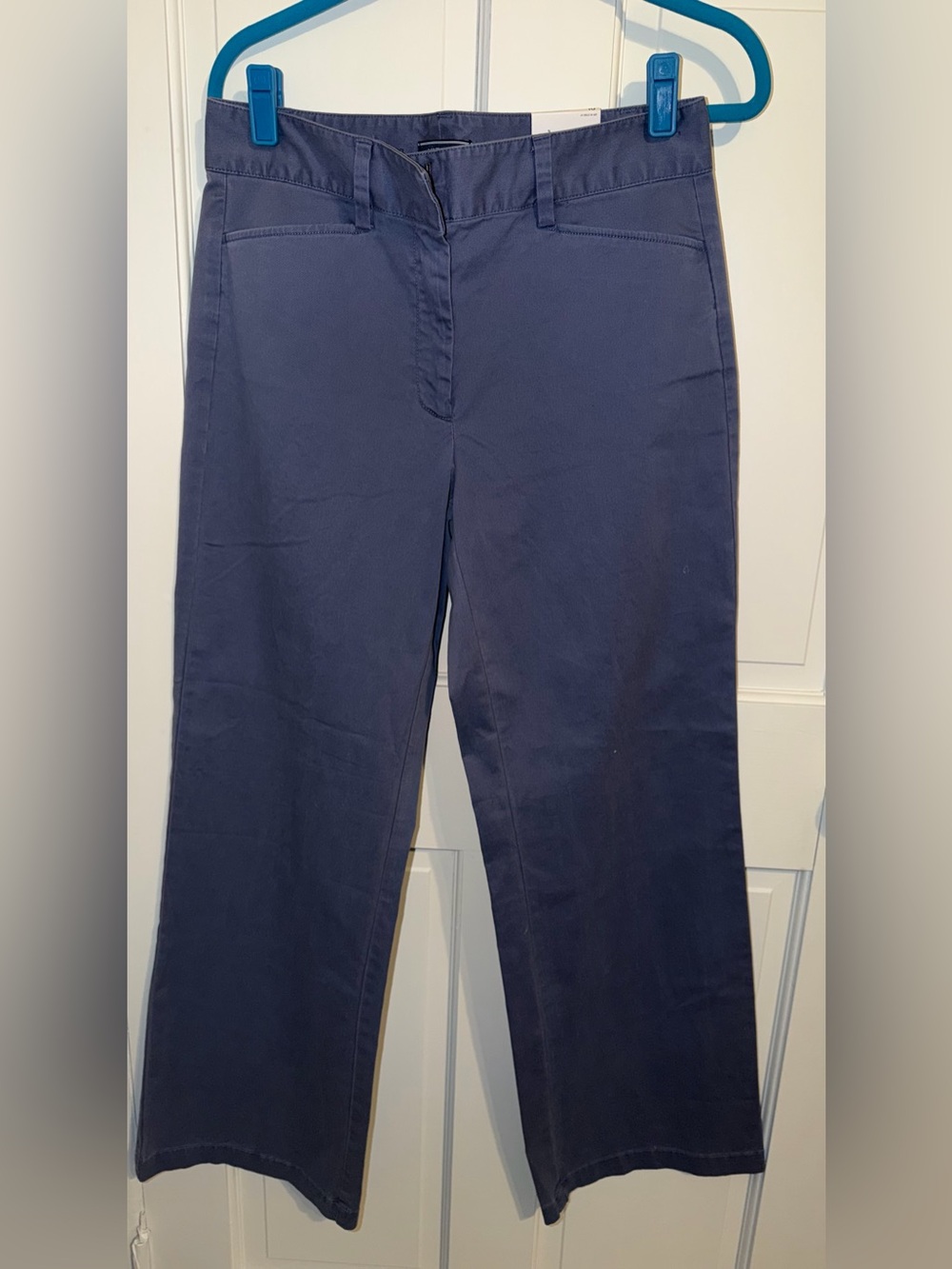 Lands' End Navy Straight-Leg Women's Jeans